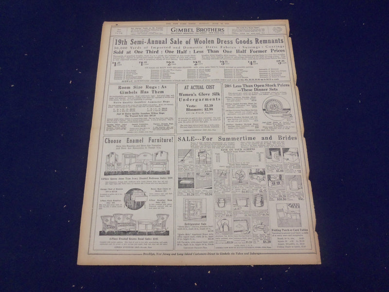 1920 JUNE 13 NEW YORK TIMES-HARDING NOMINATED FOR PRESIDENT, COOLIDGE VP-NT 9113