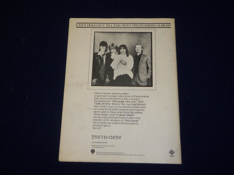 1981 JUNE TROUSER PRESS MAGAZINE - NICE ILLUSTRATED COVER - SP 9613