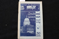 1948 SOUTHWEST WISCONSIN THE BLACKHAWK COUNTRY TRAVEL GUIDE - SOFTCOVER - K 2233
