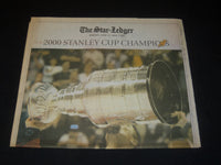 2000 JUNE 12 THE STAR-LEDGER NEWSPAPER-NJ DEVILS STANLEY CUP- LOT OF 8 - NP 4231