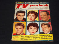 #8 TV YEARBOOK MAGAZINE - ELVIS COMO TAYLOR FRONT COVER - E 17192