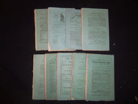 1869 PUTNAM'S MONTHLY MAGAZINE - LOT OF 9 ISSUES - WR 1163