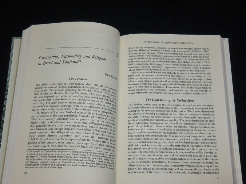 THE ISRAELI STATE AND SAFETY HARDCOVER BOOK BY BARUCH KIMMERLING - KD 7331