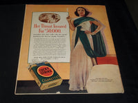1938 MARCH THE COUNTRY HOME MAGAZINE - THREE IN A BOAT FRONT COVER - E 5731
