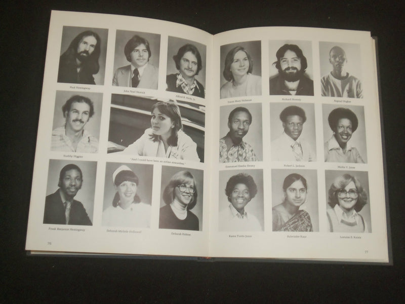 1977 MERCER COUNTY COMMUNITY COLLEGE YEARBOOK - WEST WINDSOR, NJ - YB 2193
