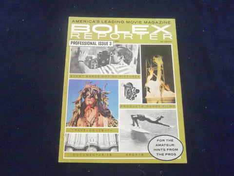 1966 ROLEX REPORTER MAGAZINE - PROFESSIONAL ISSUE 3 - SP 4714K