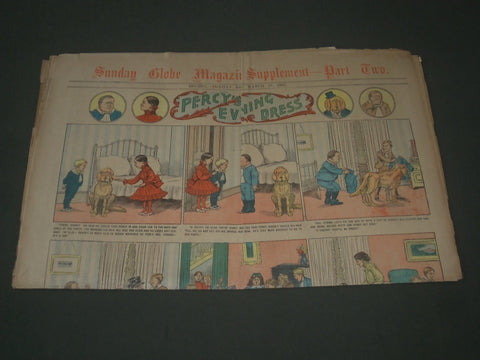 1905 MARCH 19 SUNDAY BOSTON GLOBE SUPPLEMENT PART 2 - COLOR COMICS - NP 2786