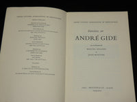 1967 ENTRETIENS SUR ANDRE GIDE SOFTCOVER BOOK BY MARCEL ARLAND - KD 7322