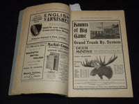 1906 NOVEMBER ROD AND GUN IN CANADA AND MOTOR MAGAZINE - MONDERN JONAH - J 8101
