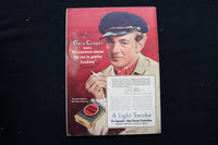 1937 AUGUST STAGE MAGAZINE - GARY COOPER BACK COVER AD - E 10837