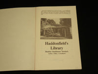 1978 HADDONFIELD'S LIBRARY SOFTCOVER BOOK BY BEATRICE STUCKERT - J 6887