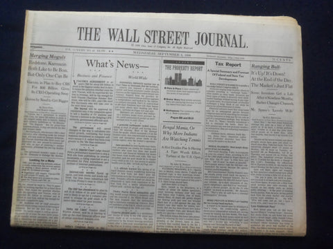 1999 SEP 8 THE WALL STREET JOURNAL - VIACOM, REDSTONE, KARMAZIN, BOSS? - WJ 323