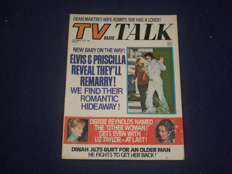 1973 OCTOBER TV RADIO TALK MAGAZINE - ELVIS PRESLEY - PHOTOS & STORIES - ST 5981