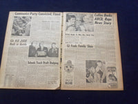1965 NOV 20 BOSTON RECORD AMERICAN NEWSPAPER-MAYOR DEFENDS POVERTY CORPS-NP 6305
