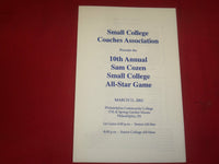 2002 NYCAC BASKETBALL TOURNAMENT PROGRAM - J 4263