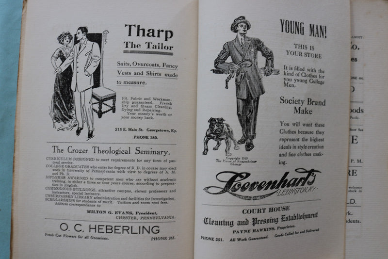 1911 APRIL THE GEORGETONIAN - GEORGETOWN COLLEGE - KENTUCKY - SOFTCOVER - K 3293