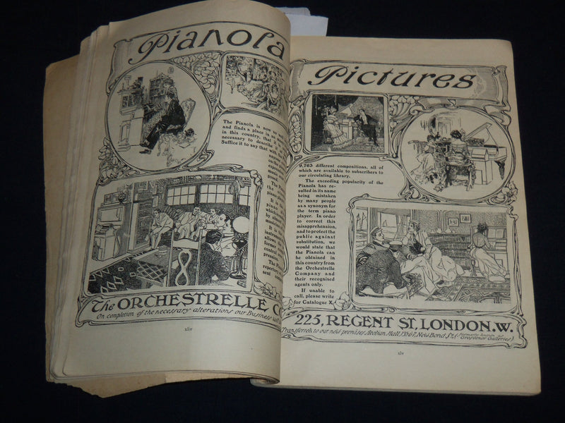 PICTURES OF 1903 PALL MALL MAGAZINE EXTRA - NICE PHOTOS & ADS - B 4128P