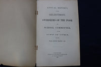 1887 UPTON TOWN OFFICERS ANNUAL REPORT SOFTCOVER BOOK - K 799