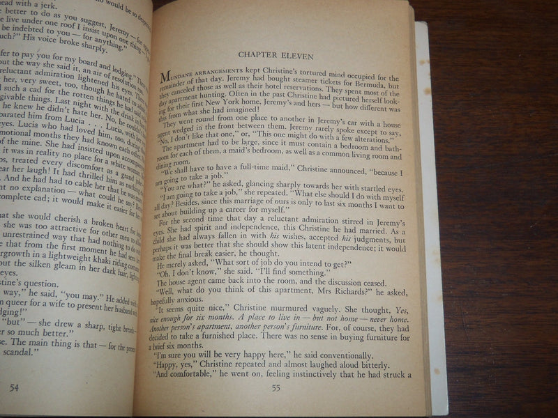 1936 DON'T WAIT FOR LOVE SOFTCOVER BOOK BY MAYSIE GREIG - K 1154