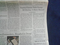 1998 SEPTEMBER 12 NEW YORK TIMES - STARR FINDS A CASE FOR IMPEACHMENT - NP 5651