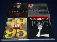 1988-1998 LIFE HARDCOVER BOOKS LOT OF 6 - GREAT PHOTOS - KD 1375