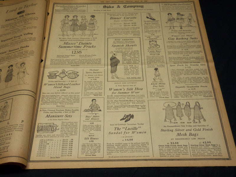 1921 MAY 27 NEW YORK TIMES - LAST AMERICAN OUT OF GOLF TOURNEY - NT 7856