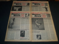 1980-1983 CANADIAN DANCE NEWS NEWSPAPER LOT OF 25 - BALLET - PHOTOS - NP 4254