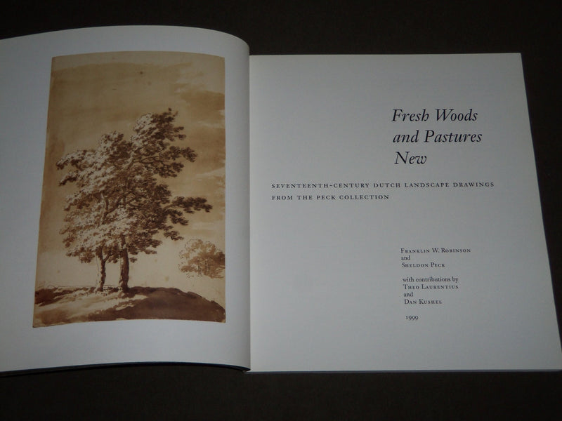 1999 FRESH WOODS AND PASTURES NEW 17TH CENTURY DUTCH DRAWINGS CATALOG - KD 5062