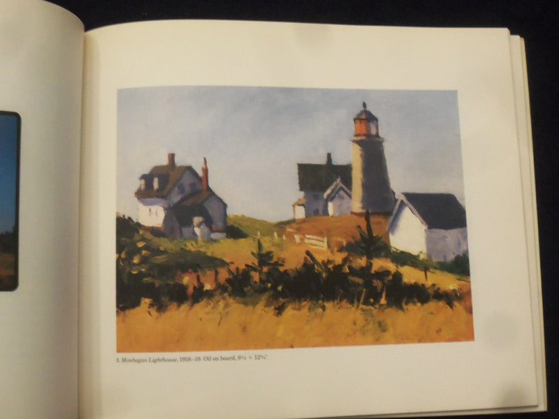 1985 HOPPER'S PLACES SOFTCOVER BOOK BY GAIL LEVIN - KD 8703