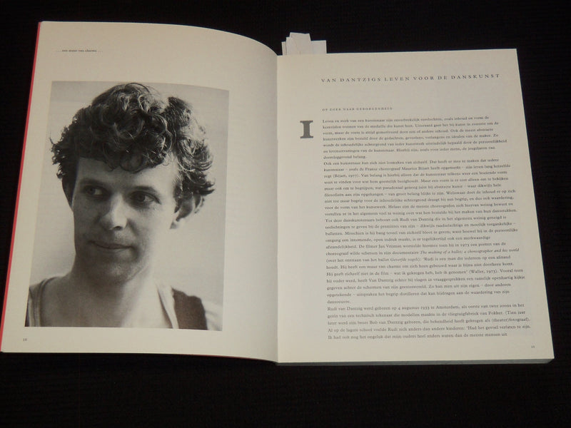 1991 EEN OMSTREDEN IDEALIST IN HET BALLET SOFTCOVER BOOK VAN DANTZIG - KD 5981S