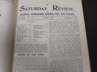 1918 SATURDAY REVIEW 2 BOUND VOLUMES - COMPLETE YR- PUBLISHED IN LONDON - R 1118