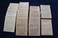 1922 CHEMICAL ABSTRACTS SEMI-MONTHLY MAGAZINE - LOT OF 25-COMPLETE YEAR - O 3381