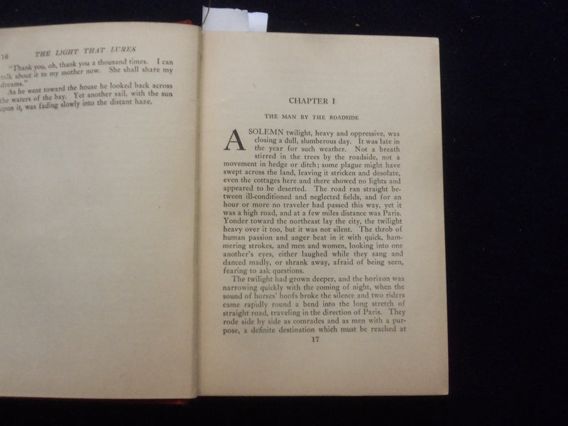 1911 THE LIGHT THAT LURESHARDCOVER BOOK BY PERCY J. BREBNER - KD 8453