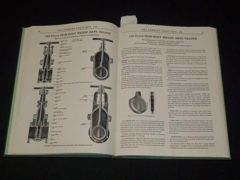 1955 KENNEDY VALVE MFG. CO. CATALOG NO. 78 - ELMIRA NEW YORK - KD 6524D