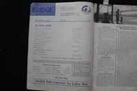 1936 JULY THE BRIDGE MAGAZINE - SAILBOATS COVER - E 10534