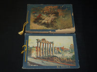 1900'S ROMA ALBUM ARTISTICO NO. 132 & 82 BOOK LOT OF 2 - NICE PRINTS - KD 5852