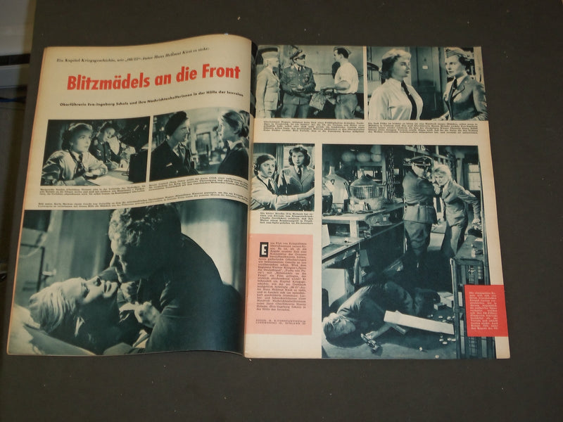 1958 MAY 27 FILM REVIEW (GERMAN) MAGAZINE - NICE PHOTOS, ARTICLES & ADS - B 3991