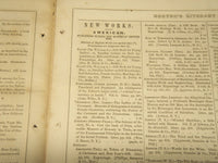 1851 OCTOBER 15 NORTON'S LITERARY ADVERTISER NEWSPAPER -VOLUME 1 NO. 6 - NP 4383