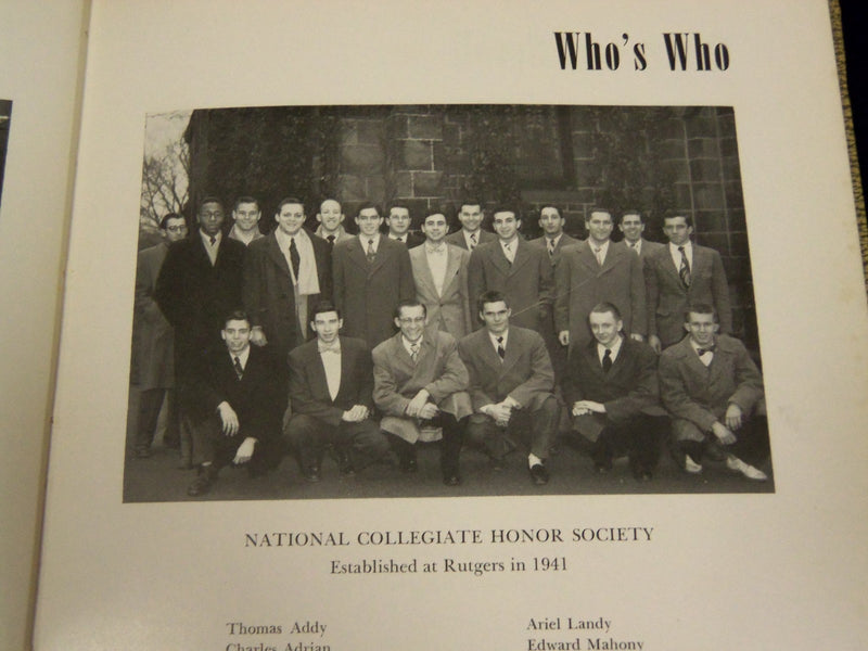 1951 SCARLET LETTER RUTGERS UNIVERSITY YEARBOOK - NEW BRUNSWICK NJ - YB 789