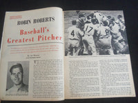 1953 MARCH INSIDE BASEBALL MAGAZINE - ROBIN ROBERTS - ENOS SLAUGHTER - J 7697