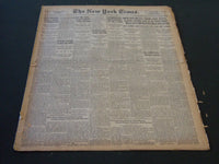 1926 OCTOBER 24 NEW YORK TIMES - NEW TRIAL DENIED TO SACCO & VANZETTI - NT 5688
