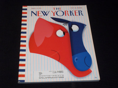 2008 OCTOBER 13 THE NEW YORKER MAGAZINE NICE ILLUSTRATED COVER - E 3258