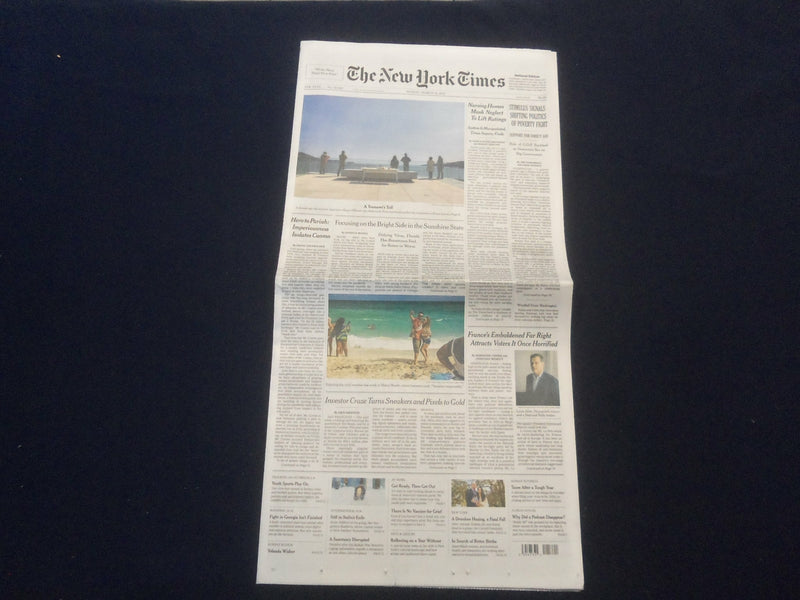 2021 MARCH 14 NEW YORK TIMES-STIMULUS SIGNALS SHIFTING POLITICS OF POVERTY FIGHT