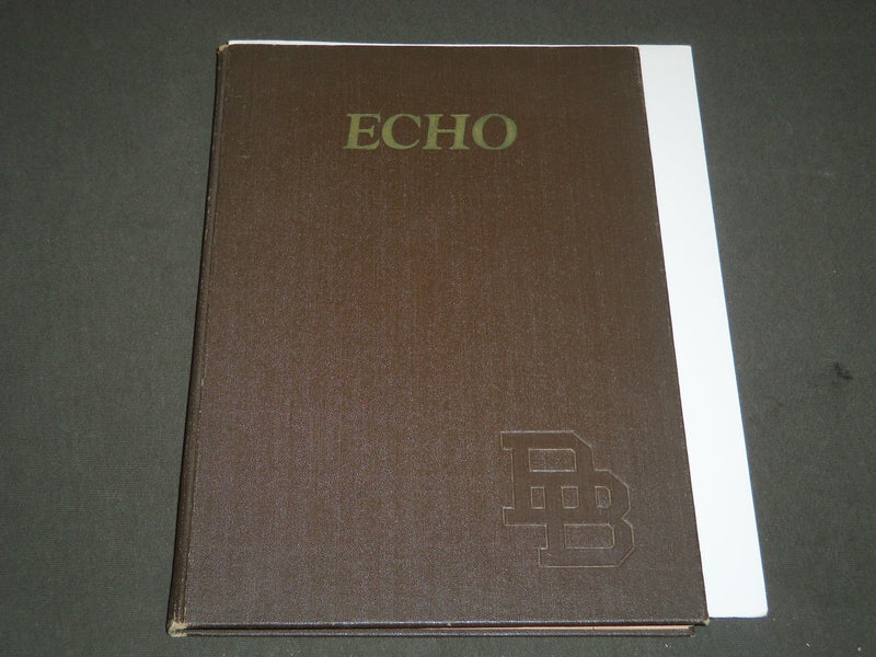 1938 THE ECHO BOUND BROOK HIGH SCHOOL YEARBOOK - NEW JERSEY - YB 420