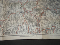1800'S SCALE HALF AN INCH MAP OF SCOTLAND-EDINBURGH AND DISTRICT BOOK - J 3456