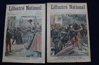 1898-1906 L'ILLUSTRE NATIONAL MAGAZINE - FRENCH - LOT OF 15 - O 3657