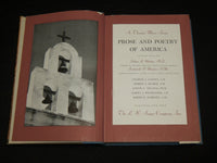 1955 PROSE AND POETRY OF AMERICA HARDCOVER BOOK BY JULIAN MALINE - KD 7360