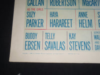 1962 THE INTERNS 1/2 SHEET MOVIE POSTER- CLIFF ROBERTSON, JAMES MACARTHUR- P 418