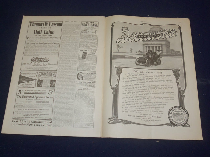 1904 JULY 2 COLLIER'S MAGAZINE - JULY 4TH ILLUSTRATED COVER - ST 6683