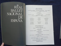 1987 REAL BALLET NACIONAL DE ESPANA SOFTCOVER BOOKS - LOT OF 2 - KD 8198
